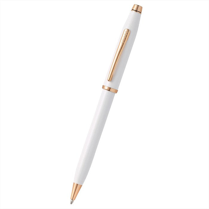 Cross Century II Pearlescent White Lacquer Ballpoint Pen