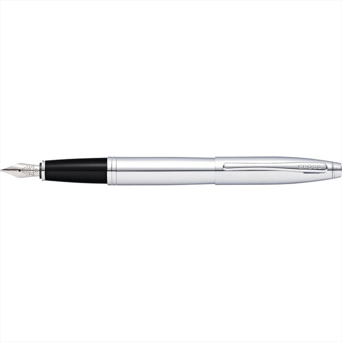 Cross Calais Polished Chrome Fountain Pen - Medium