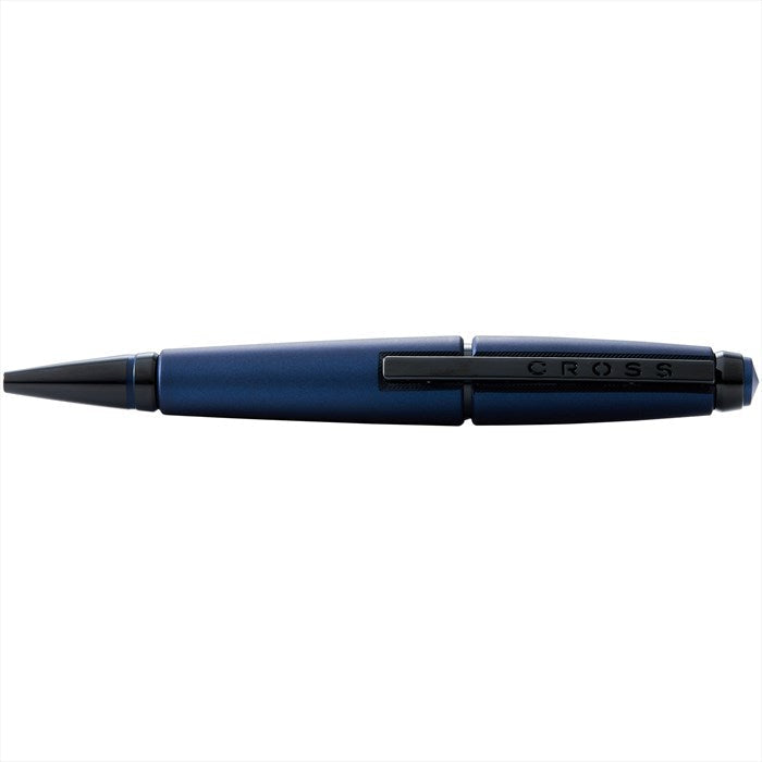 Cross Edge Matte Blue Lacquer Gel Rollerball Pen