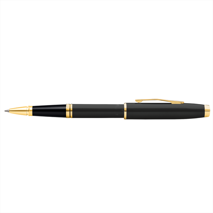 Cross Coventry Black Lacquer with Gold-Tone Fountain Pen - Fine