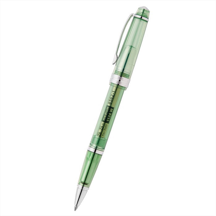 Cross Bailey Light Translucent Green Resin with Bright Chrome Internal Mechanism and Chrome-plated Appointments Ballpoint Pen