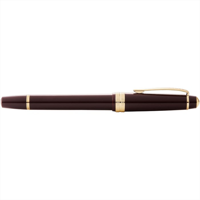 Cross Bailey Light Polished Burgundy Resin and Gold Tone Rollerball Pen