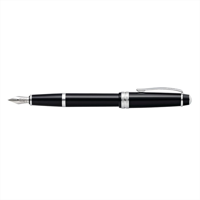 Cross Bailey Light Polished Black Resin Fountain Pen - Fine