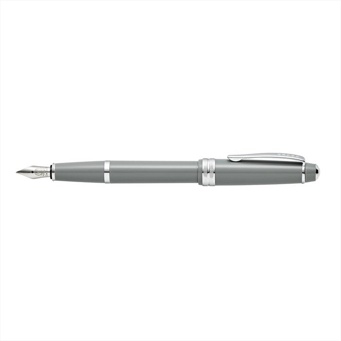 Cross Bailey Light Polished Gray Resin Fountain Pen - Extra Fine