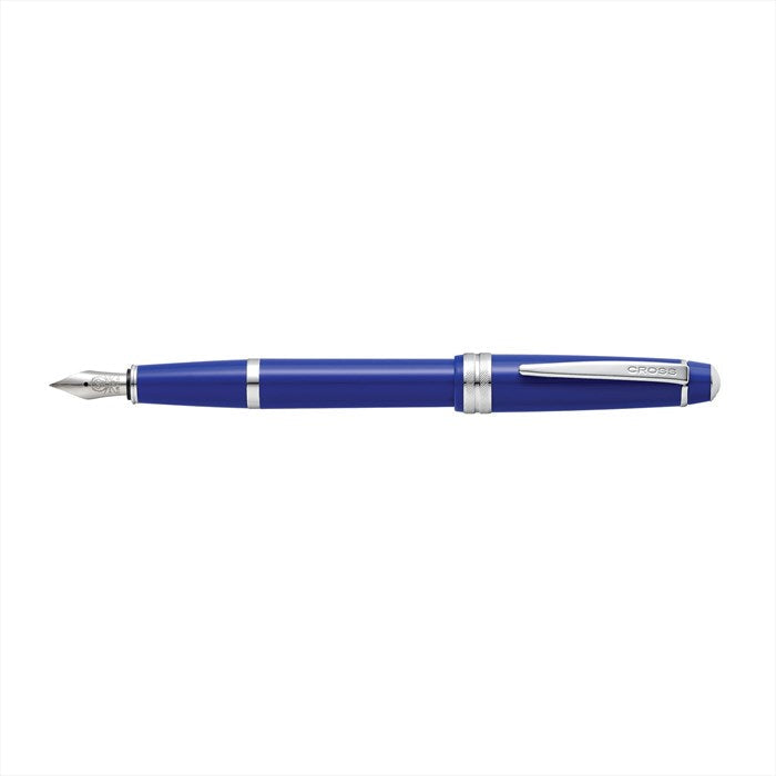 Cross Bailey Light Polished Blue Resin Fountain Pen - Extra Fine