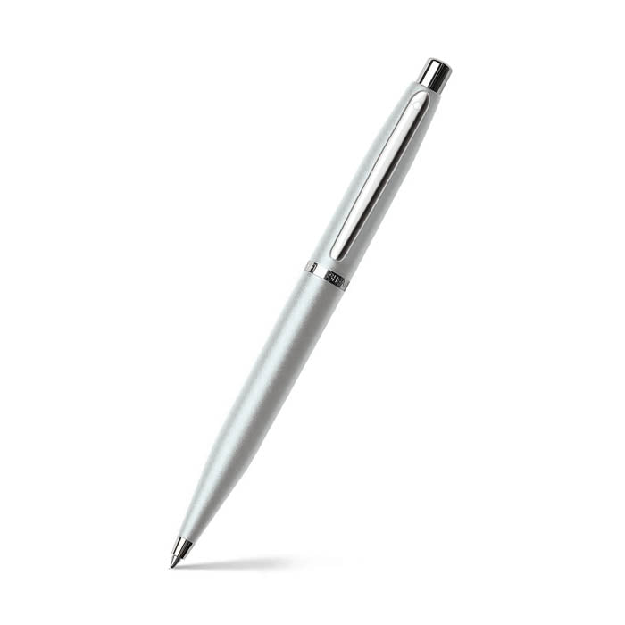 Sheaffer VFM E9400 Strobe Silver With Chrome Plated Trims Ballpoint Pen