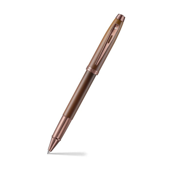 Sheaffer 100 G9374 Coffee Edition Rollerball Pen with Coffee Pen Pouch Gift Set