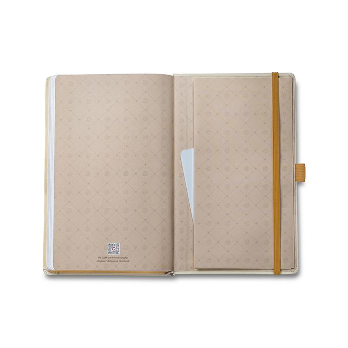 Sheaffer Emily in Paris Medium Notebook 90 GSM Ink Friendly with Embossed Eiffel Tower - Beige