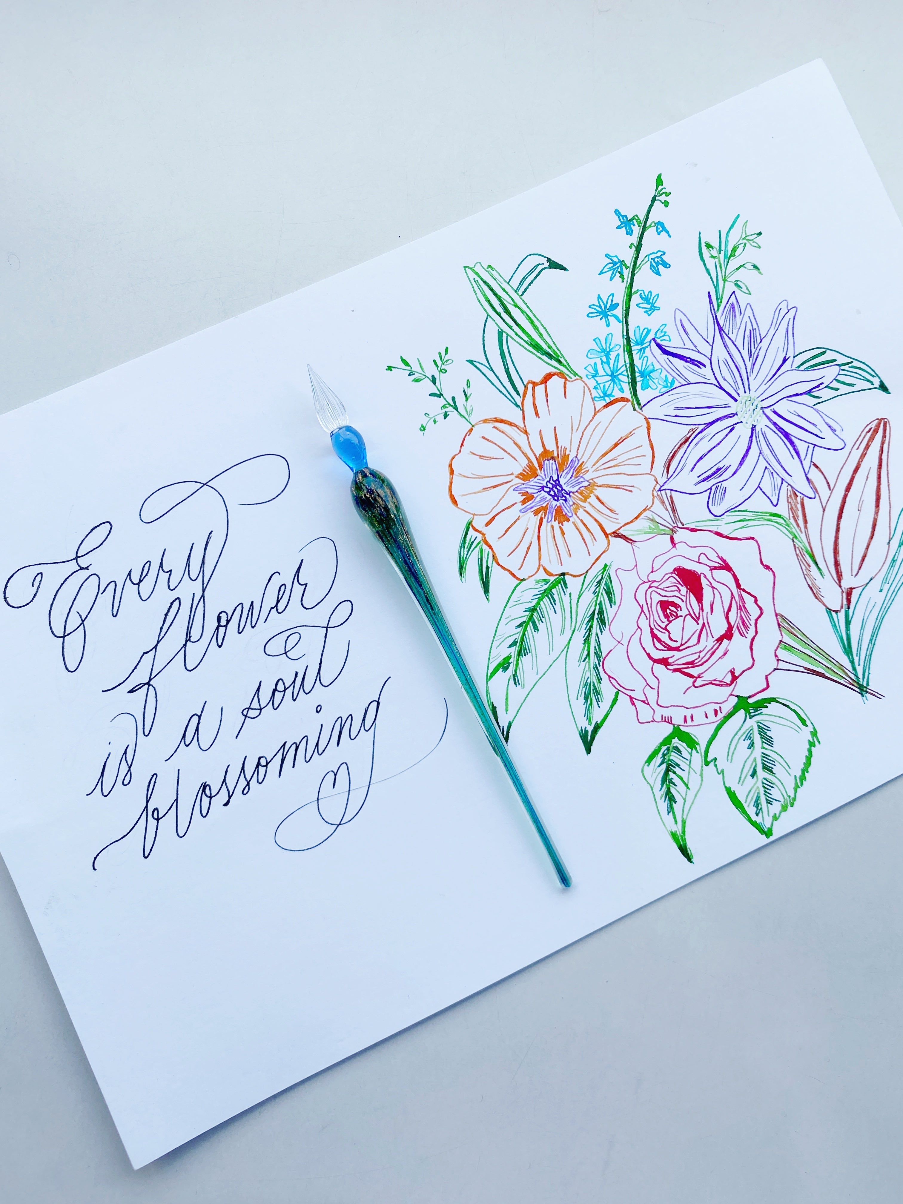 A Guide to Using & Caring for your Glass Pen