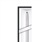 Cross Classic Century Lustrous Chrome Ballpoint Pen with Classic Black Journal Gift Set