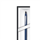 Cross Click Midnight Blue Ballpoint Pen with Midnight Blue Journal Set