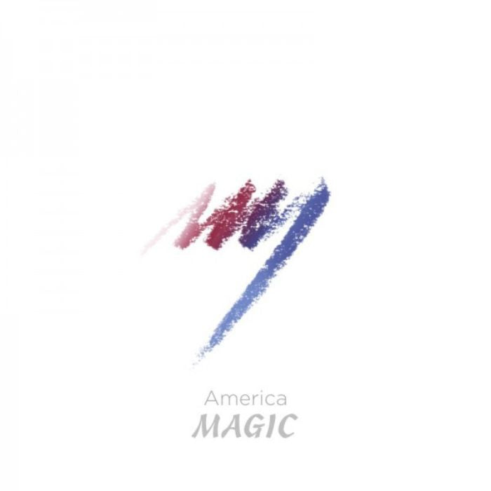 Koh I Noor jumbo special coloured MAGIC pencil 3405 - pack of 6 pencils - America Red Design