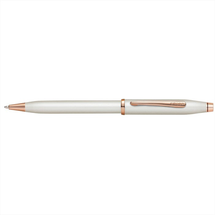 Cross Century II Pearlescent White Lacquer Ballpoint Pen