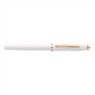 Cross Century II Pearlescent White Lacquer with Polished Rose Gold PVD Appointments and Polished Rose Gold PVD Medium Nib Fountain Pen