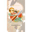 Cross Calais Metallic Exuberance Orange Lacquer with Polished Chrome Appointments Ballpoint Pen
