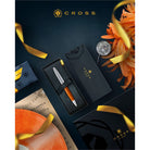 Cross Calais Metallic Exuberance Orange Lacquer with Polished Chrome Appointments Ballpoint Pen