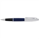 Cross Calais Chrome & Blue Lacquer Rollerball Pen