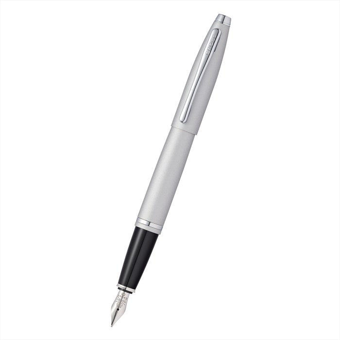 Cross Calais Satin Chrome Fountain Pen - Medium