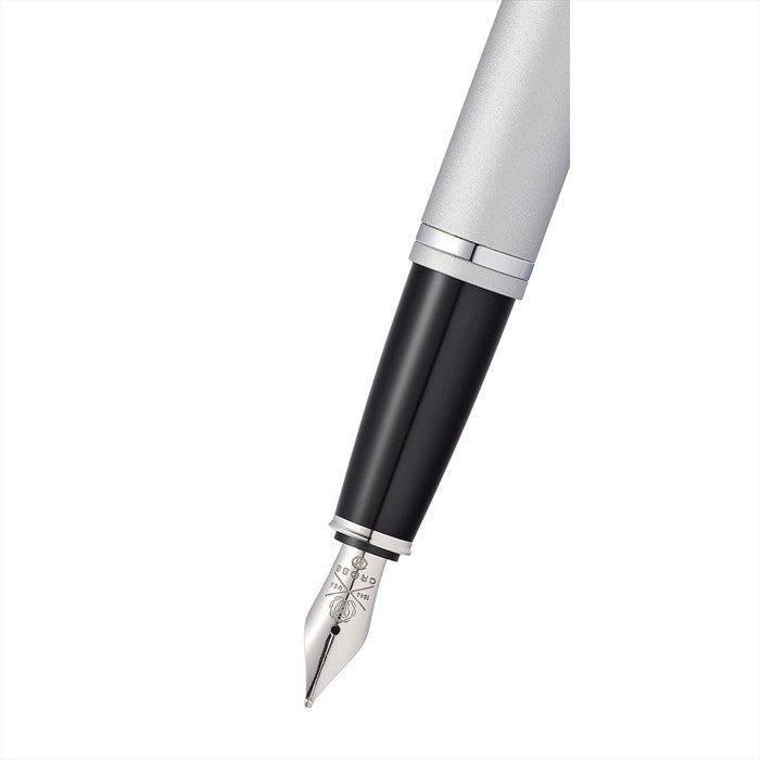 Cross Calais Satin Chrome Fountain Pen - Medium