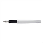 Cross Calais Satin Chrome Fountain Pen - Medium