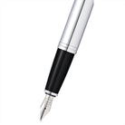 Cross Calais Polished Chrome Fountain Pen - Medium
