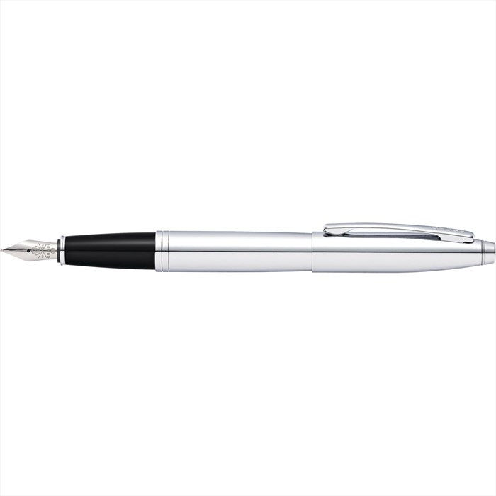 Cross Calais Polished Chrome Fountain Pen - Medium
