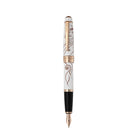 Cross Bailey® Zodiac Year of the Horse White Lacquer with Rose-Gold Plated Appointments and Rose-Gold Plated Stainless Steel Medium Nib Fountain Pen
