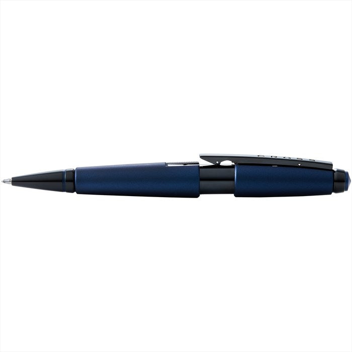 Cross Edge Matte Blue Lacquer Gel Rollerball Pen