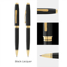 Cross Coventry Black Lacquer with Gold-Tone Ballpoint Pen