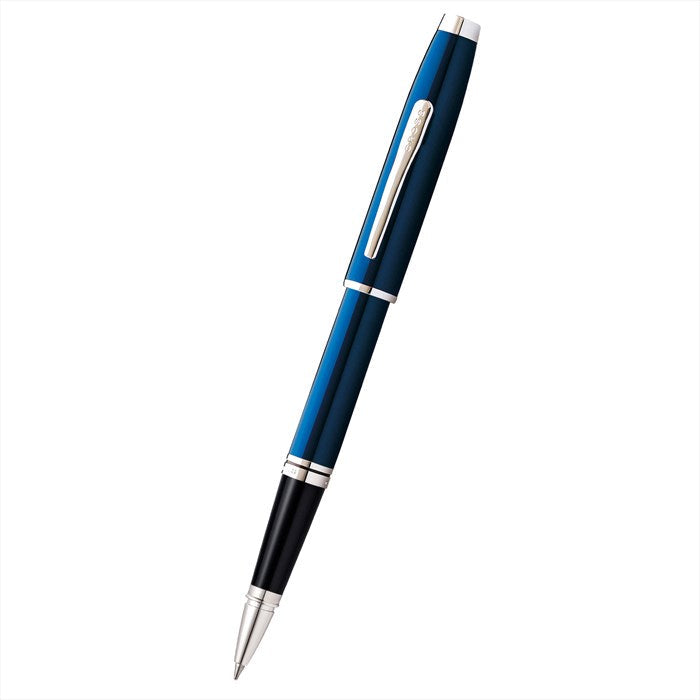 Cross Coventry Blue Lacquer with Chrome Trim Rollerball Pen