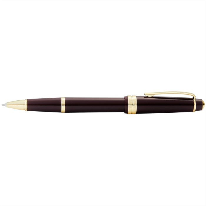 Cross Bailey Light Polished Burgundy Resin and Gold Tone Rollerball Pen