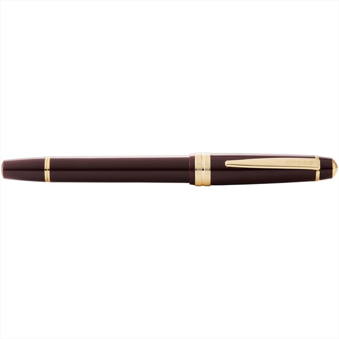 Cross Bailey Light Polished Burgundy Resin and Gold Tone Rollerball Pen