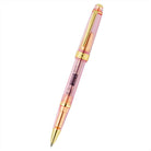 Cross Bailey Light Translucent Pink Sapphire Resin with Bright Chrome Internal Mechanism and Gold-plated Appointments Rollerball Pen
