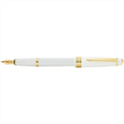 Cross Bailey Light Polished White Resin and Gold Tone Fountain Pen - Fine