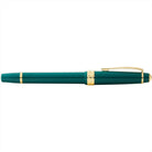 Cross Bailey Light Polished Green Resin and Gold Tone Fountain Pen - Medium