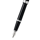 Cross Bailey Light Polished Black Resin Fountain Pen - Fine