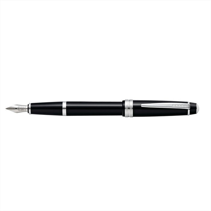 Cross Bailey Light Polished Black Resin Fountain Pen - Fine
