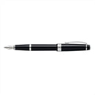 Cross Bailey Light Polished Black Resin Fountain Pen - Fine