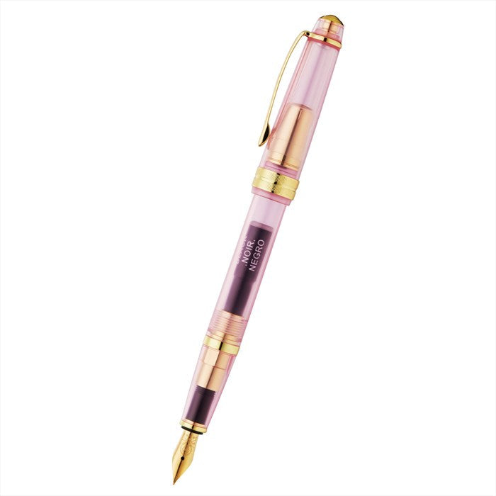 Cross Bailey Light Translucent Pink Sapphire Resin with Bright Chrome Internal Mechanism and Gold-plated Appointments Extra-Fine Nib Fountain Pen