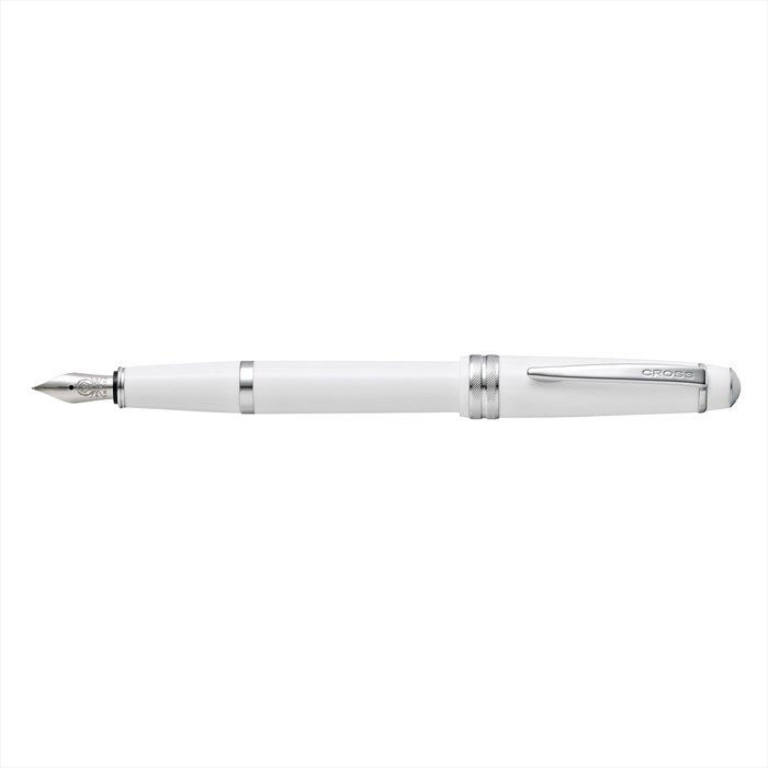 Cross Bailey Light Polished White Resin Fountain Pen - Extra Fine