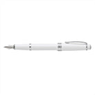Cross Bailey Light Polished White Resin Fountain Pen - Extra Fine