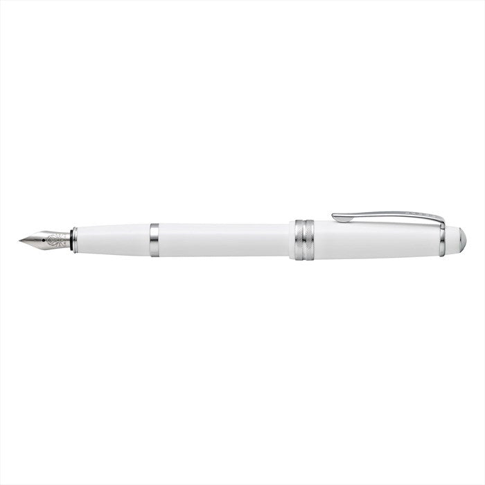 Cross Bailey Light Polished White Resin Fountain Pen - Extra Fine