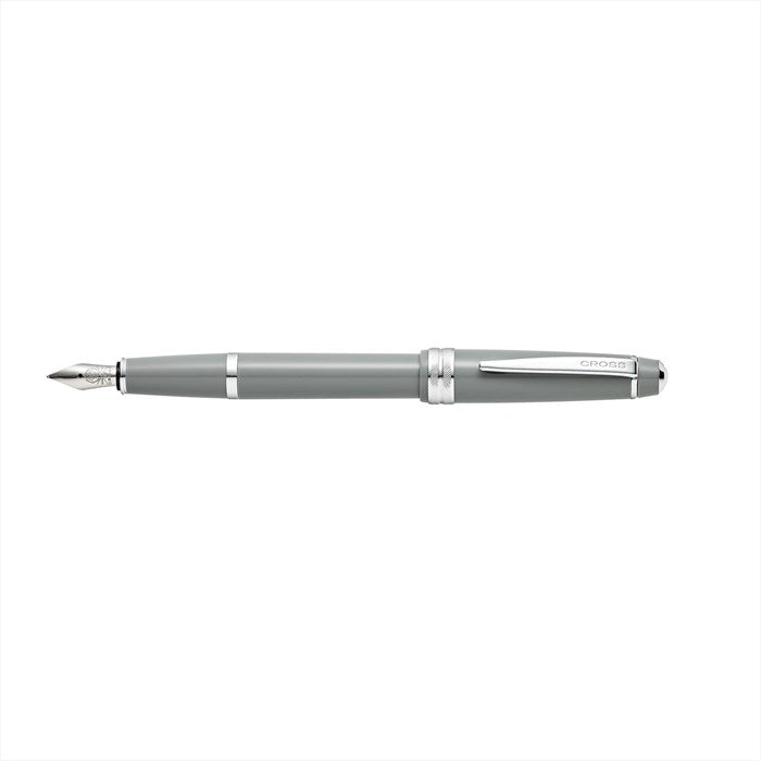 Cross Bailey Light Polished Gray Resin Fountain Pen - Extra Fine