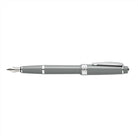 Cross Bailey Light Polished Gray Resin Fountain Pen - Extra Fine