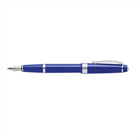 Cross Bailey Light Polished Blue Resin Fountain Pen - Extra Fine