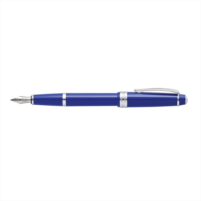 Cross Bailey Light Polished Blue Resin Fountain Pen - Extra Fine