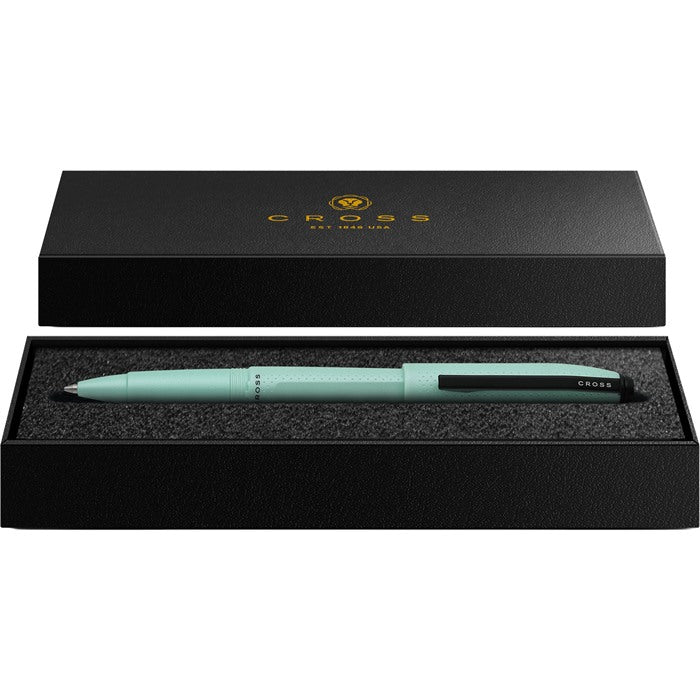 Cross Prism Seafoam Resin with Polished Black Appointments Rollerball Pen