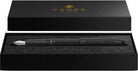 Cross Prism Obsidian Black Resin with Polished Black Appointments and Stainless Steel Fine Nib Fountain Pen