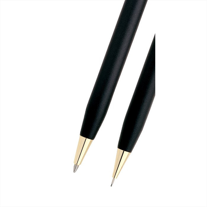 Cross Classic Century Classic Black with 23KT Gold-Plated Appointments Ballpoint and 0.7mm Pencil Set