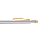 Cross Classic Century Medalist Chrome with 23KT Gold-Plated Appointments Ballpoint Pen and 0.7mm Pencil Set